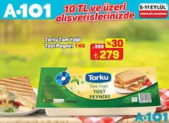 TORKU TAM YAĞLI TOST PEYNİRİ 1 KG